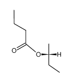 Butanoic acid, (1R)-1-methylpropyl ester 结构式