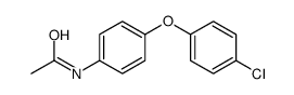 N-[4-(4-氯苯氧基)苯基]乙酰胺 结构式