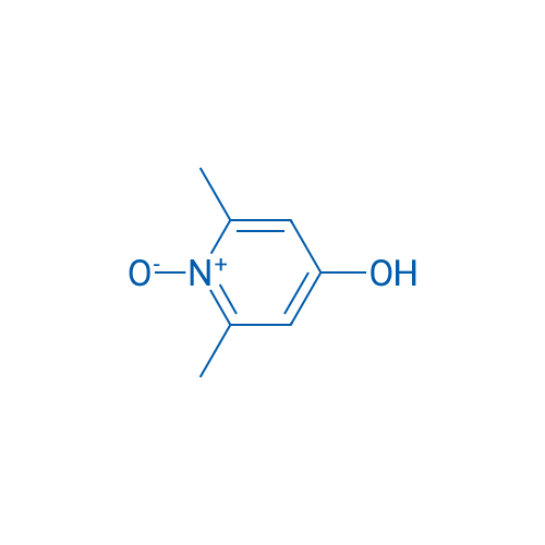 2,6-二甲基-4-羟基吡啶氮氧化物 结构式