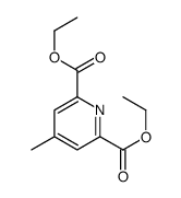 4-甲基吡啶-2,6-二羧酸二乙酯 结构式