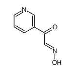 3-Pyridineacetaldehyde, α-oxo-, aldoxime, (E)- (9CI) 结构式