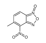 4-Nitro-5-methylbenzofurazane 1-oxide 结构式