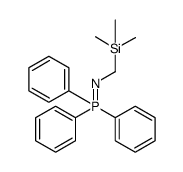 1-(三甲基硅基)-N-(三苯基膦亚基)甲胺 结构式