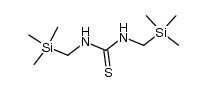 Thiourea, N,N'-bis[(trimethylsilyl)methyl]- 结构式