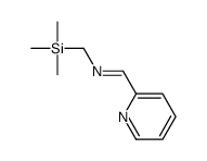 Methanamine, N-(2-pyridinylmethylene)-1-(trimethylsilyl)-, [N(E)]- 结构式