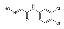 (2E)-N-(3,4-二氯苯基)-2-(羟基亚氨基)乙酰胺 结构式