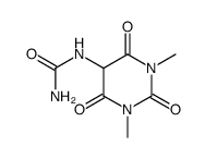 Urea, N-(hexahydro-1,3-dimethyl-2,4,6-trioxo-5-pyrimidinyl)- 结构式