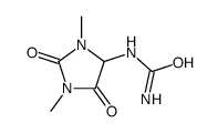 Urea, N-(1,3-dimethyl-2,5-dioxo-4-imidazolidinyl)- 结构式