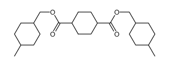 1,4-环己二甲酸 1,4-双[(4-甲基环己基)甲基]酯 结构式