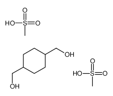 反式-1,4-环己烷二甲醇二甲磺酸酯 结构式