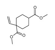 1-乙烯基-1,4-环己烷二羧酸二甲酯 结构式