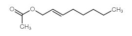 (E)-2-辛烯-1-乙酸酯 结构式