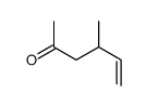 4-甲基-5-己烯-2-酮 结构式