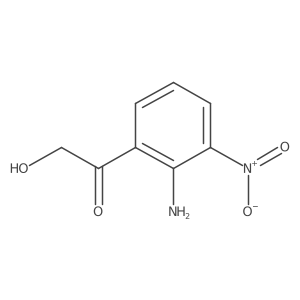 1-(2-氨基-3-硝基苯基)-2-羟基乙酮 结构式