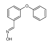 (E)-3-苯氧基苯甲醛肟 结构式