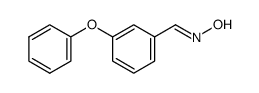 3-苯氧基苯甲醛肟 结构式
