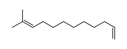11-甲基-1,10-十二碳二烯 结构式