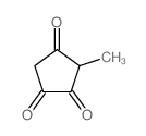 3-甲基环戊烷-1,2,4-三酮 结构式