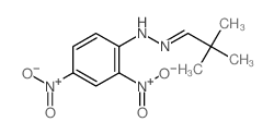 2,2-二甲基丙醛 2,4-二硝基苯腙 结构式