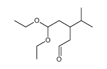 5,5-二乙氧基-3-异丙基戊醛 结构式