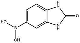 (2-氧代-2,3-二氢-1H-苯并[D]咪唑-5-基)硼酸 结构式