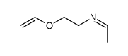 Ethanamine, 2-(ethenyloxy)-N-ethylidene- 结构式
