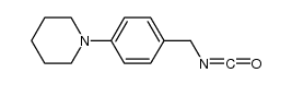 Piperidine, 1-[4-(isocyanatomethyl)phenyl]- 结构式