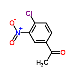 4′-氯-3′-硝基苯乙酮 结构式