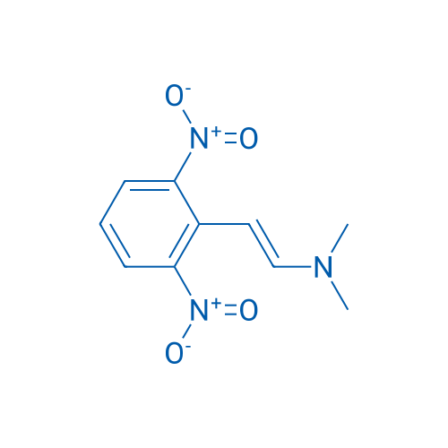 Ethenamine, 2-(2,6-dinitrophenyl)-N,N-dimethyl-, (1E)- 结构式