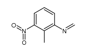 2-甲基-N-亚甲基-3-硝基苯胺 结构式