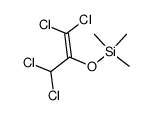 Silane, [[2,2-dichloro-1-(dichloromethyl)ethenyl]oxy]trimethyl- 结构式