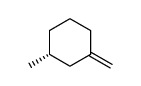 Cyclohexane, 1-methyl-3-methylene-, (1R)- 结构式