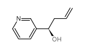 (R)-1-(吡啶-3-基)丁-3-烯-1-醇 结构式