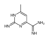 2-氨基-6-甲基嘧啶-4-甲脒 结构式