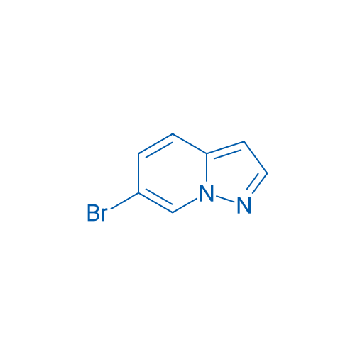 6-溴吡唑并[1,5-a]吡啶 结构式