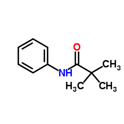 2,2,2-三甲基乙酰苯胺 结构式