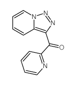 2-吡啶基[1,2,3]三唑并[1,5-a]吡啶-3-基甲酮 结构式