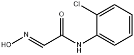 N-(2-氯苯基)-2-(N-羟基亚氨基)乙酰胺 结构式