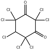2,2,4,4,5,6,6-七氯-1,3-环己二酮 结构式