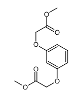 间苯二氧二乙酸二甲酯 结构式