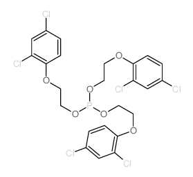 伐草磷 结构式