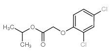 2,4-二氯苯氧乙酸异丙酯 结构式