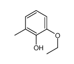 2-乙氧基-6-甲基苯酚 结构式