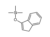 1H-Indene, 3-[(trimethylsilyl)oxy]- 结构式