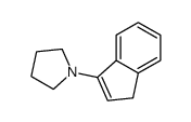 1-(1H-茚-3-基)四氢吡咯 结构式