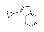 1H-Indene, 3-cyclopropyl- 结构式
