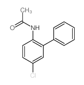 N-(5-氯[1,1'-联苯]-2-基)乙酰胺 结构式