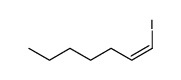 1-Heptene, 1-iodo-, (Z)- 结构式