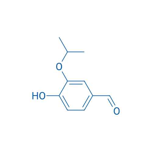 4-羟基-3-异丙氧基苯甲醛 结构式