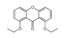 1,8-二乙氧基-9H-占吨-9-酮 结构式